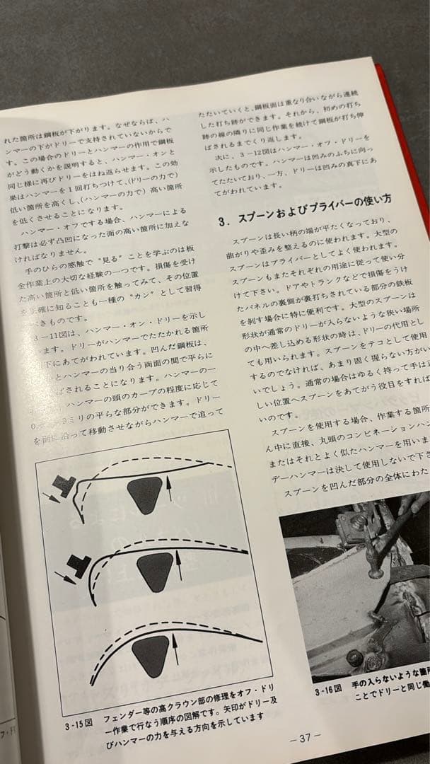 自動車板金の手引き