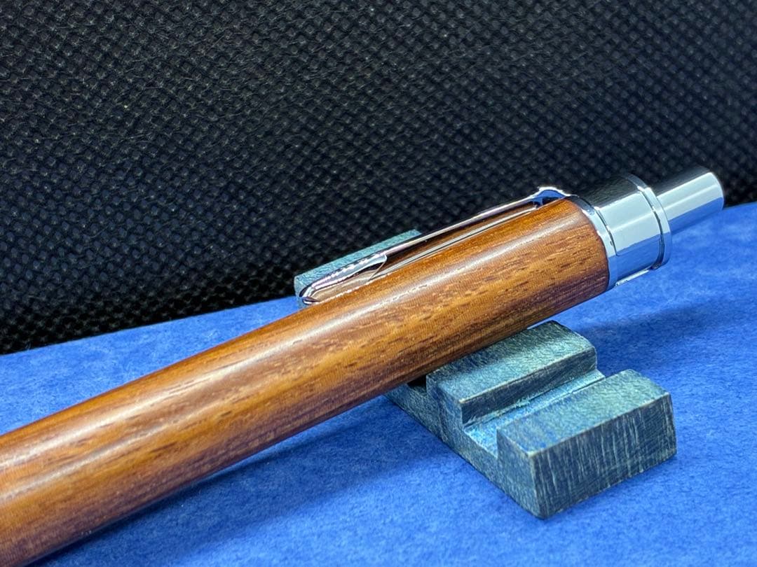 【早い者勝ち】紫檀　シャープペンシル0.5 木軸ペン　加藤金属　ハンドメイド