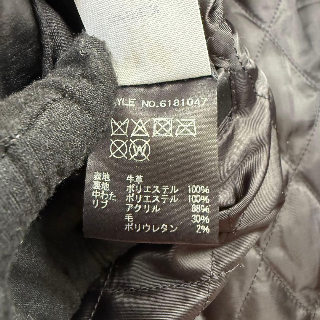 ✨希少モデル✨ アヴィレックス タンカース オールレザー ジャケット 胸タグ 黒
