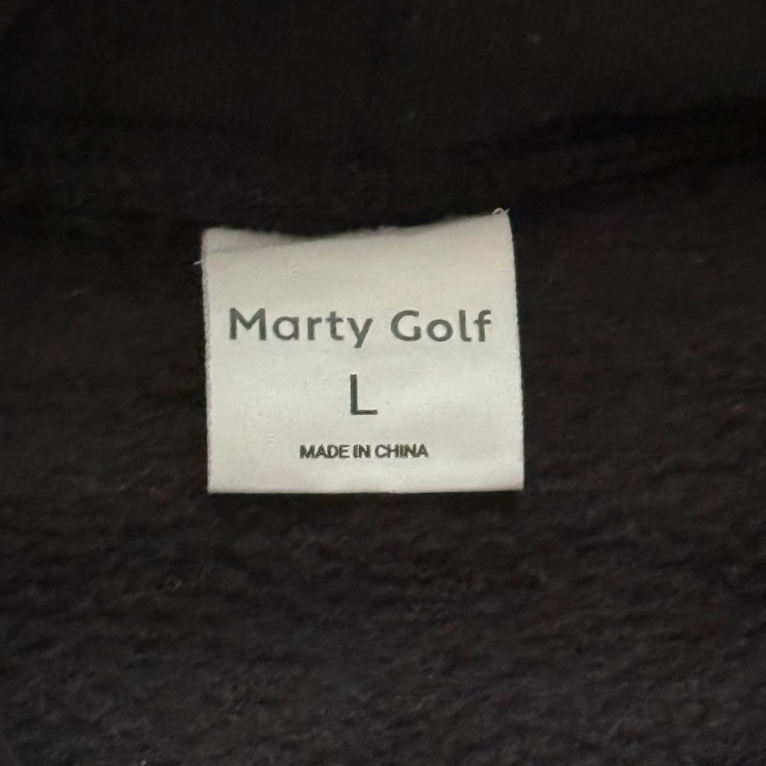 Marty Golf マーティーゴルフ キャディー パーカー　裏起毛☆Lサイズ