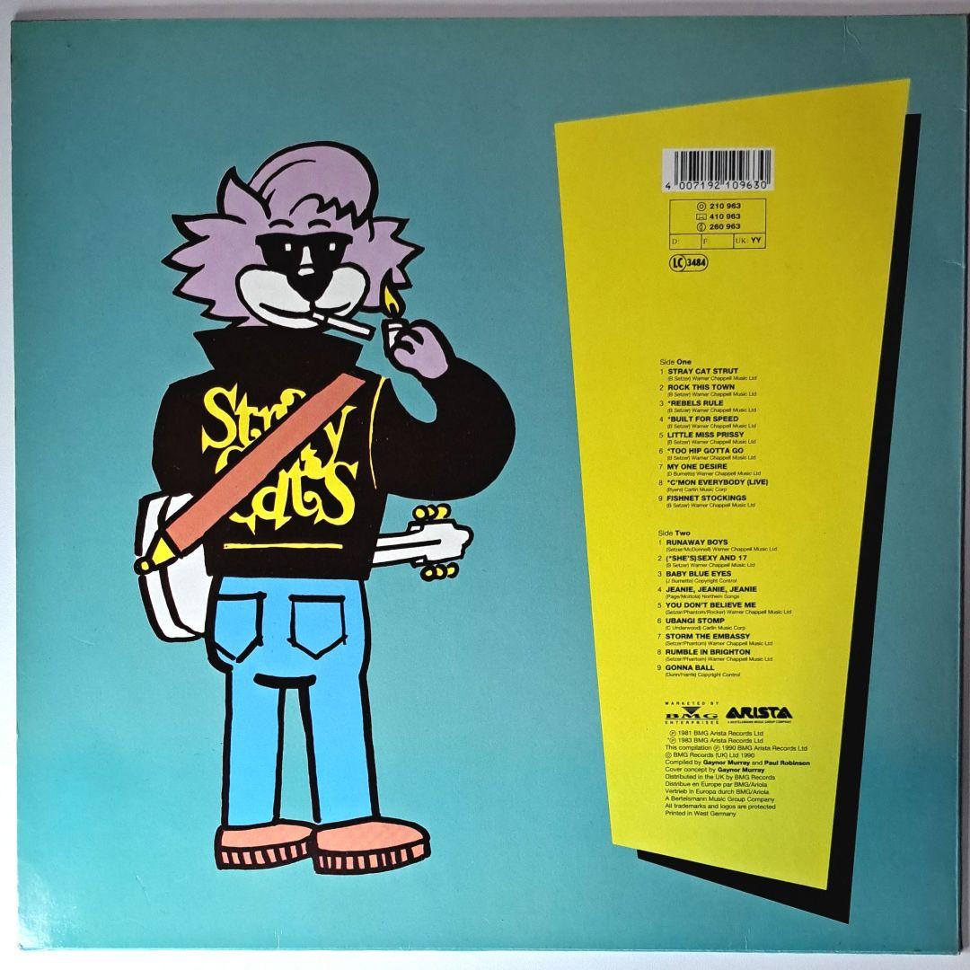 Stray Cats　Back To The Alley　Best　LPレコード