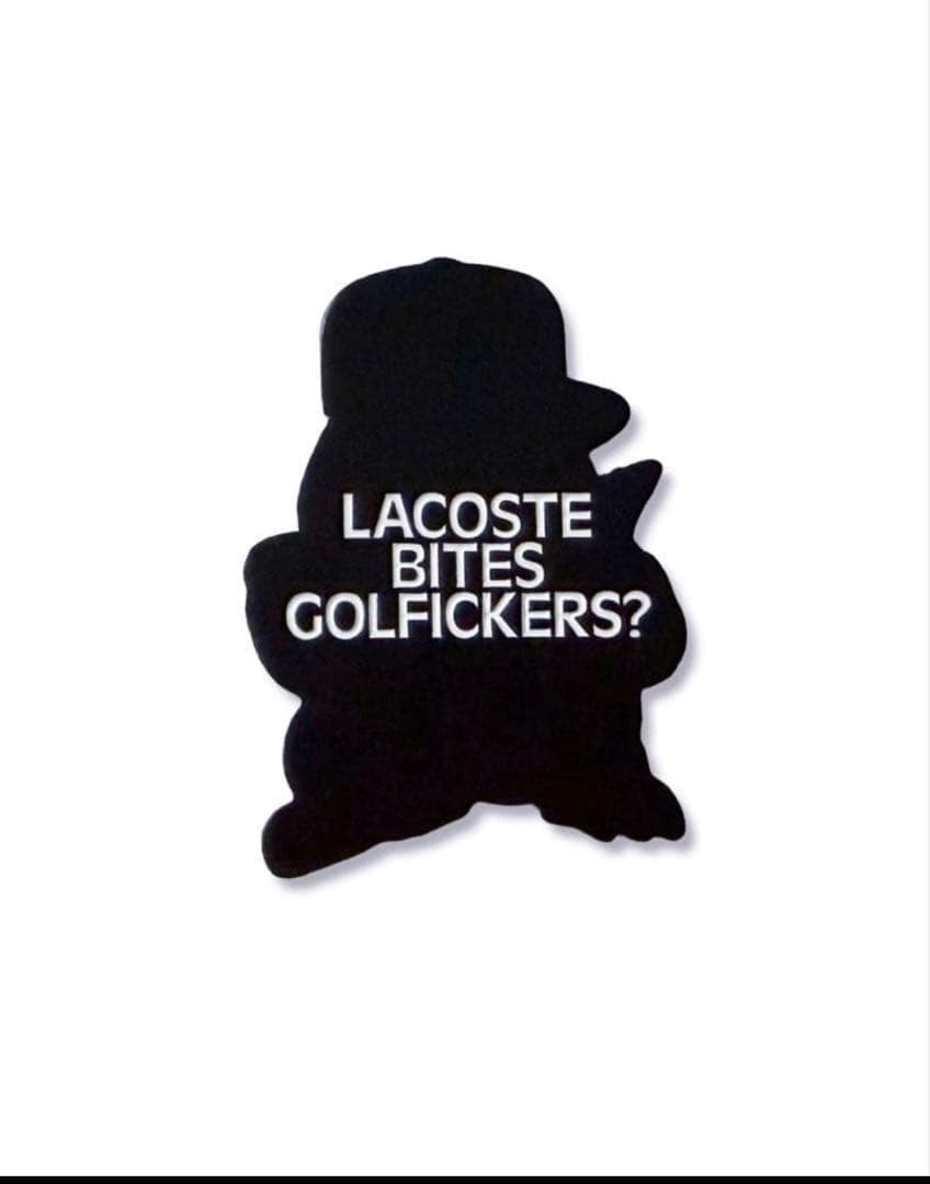 限定 Golfickers × LACOSTE ボールマーカー 完売品