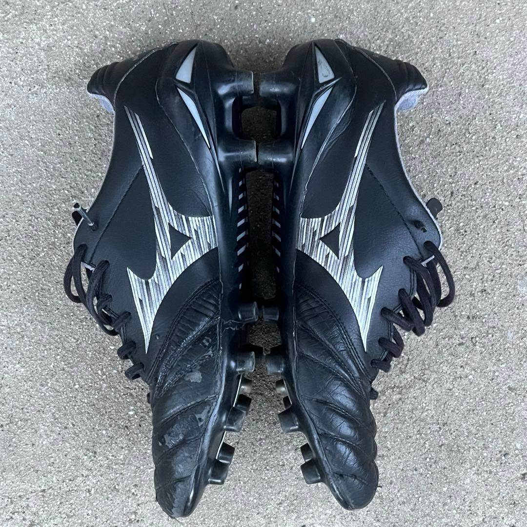 Mizuno モレリア ブラック スパイクシューズ　26.5