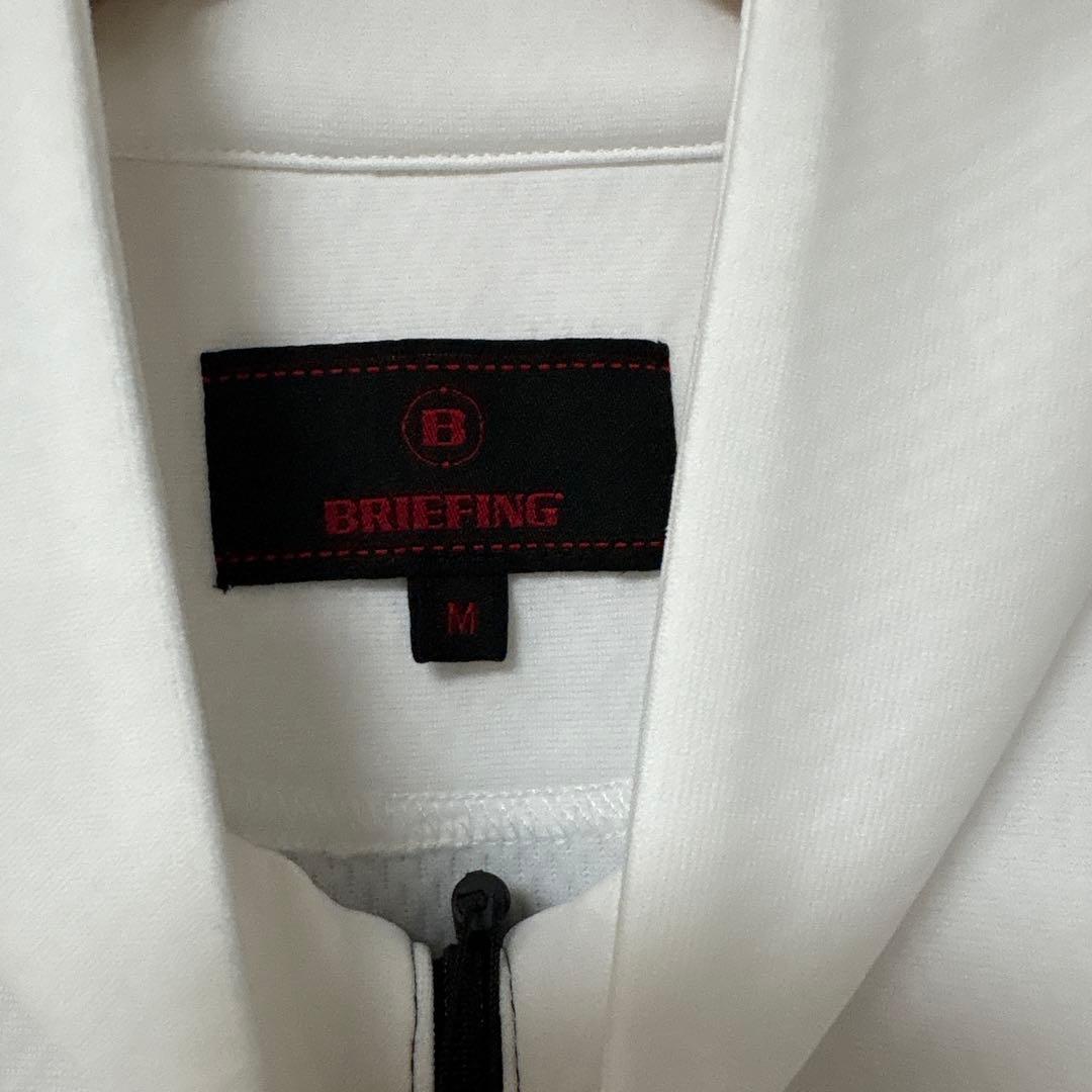 新品未使用 BRIEFINGGOLF MESH HALFZIP SHIRT RF