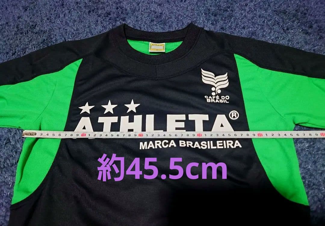 新品☆ATHLETA 練習着 上下セット Sサイズ 長袖＆ハーフパンツ　S