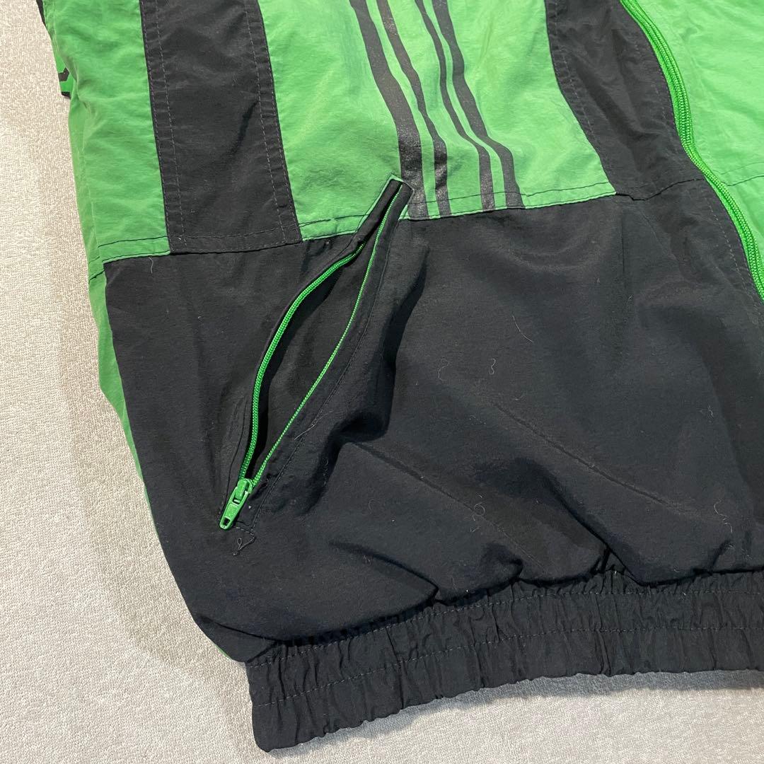 【激レア!90s】Reebokナイロンジャケット L ボルシアMG 緑