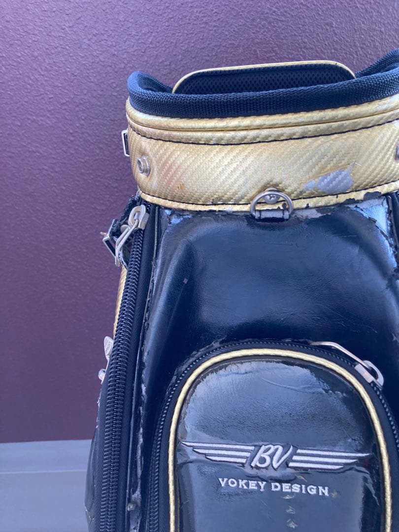 Titleist タイトリスト　キャディバッグ 黒/金