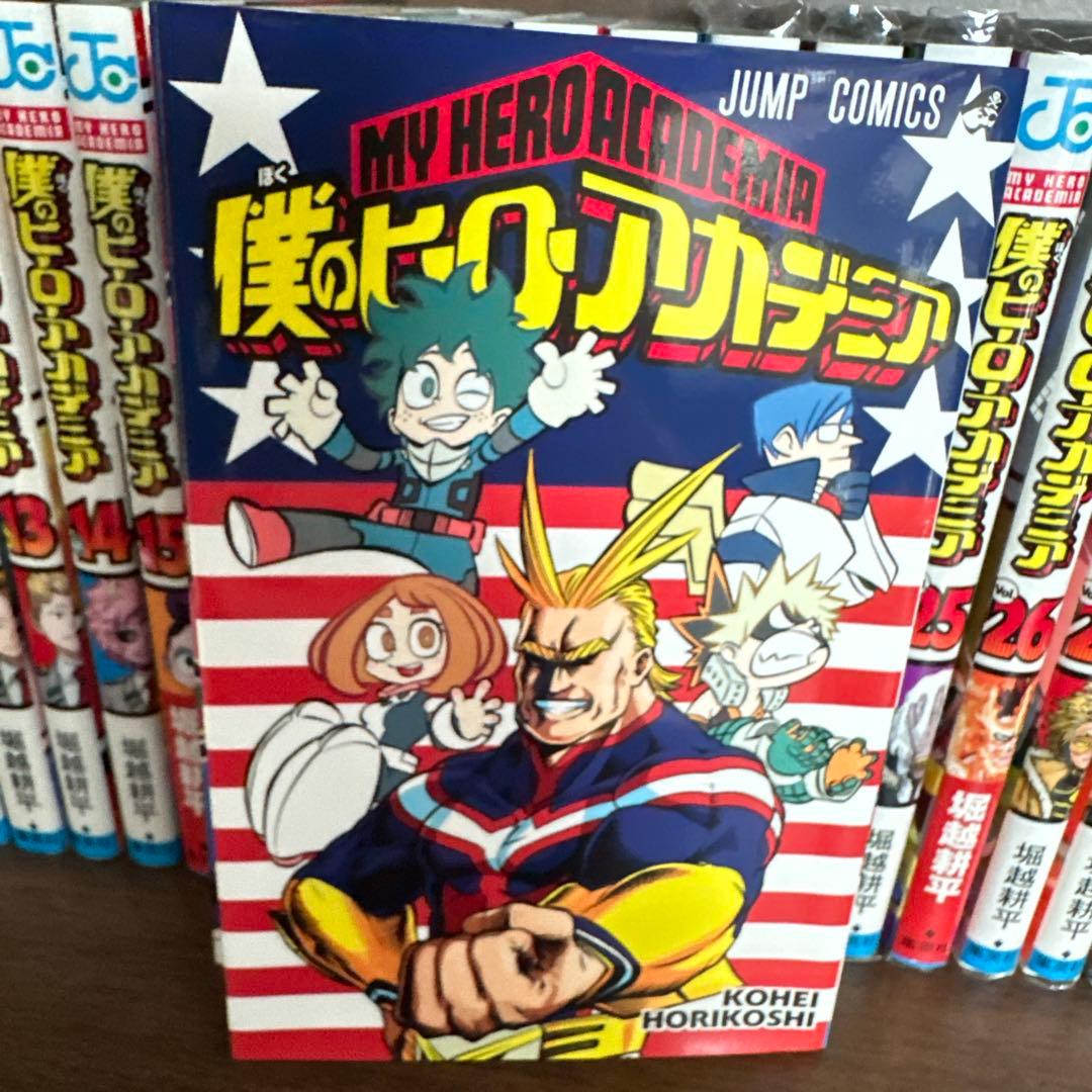 僕のヒーローアカデミア 1~42全巻セット＋キャラブック1＆2+おまけ ヒロアカ