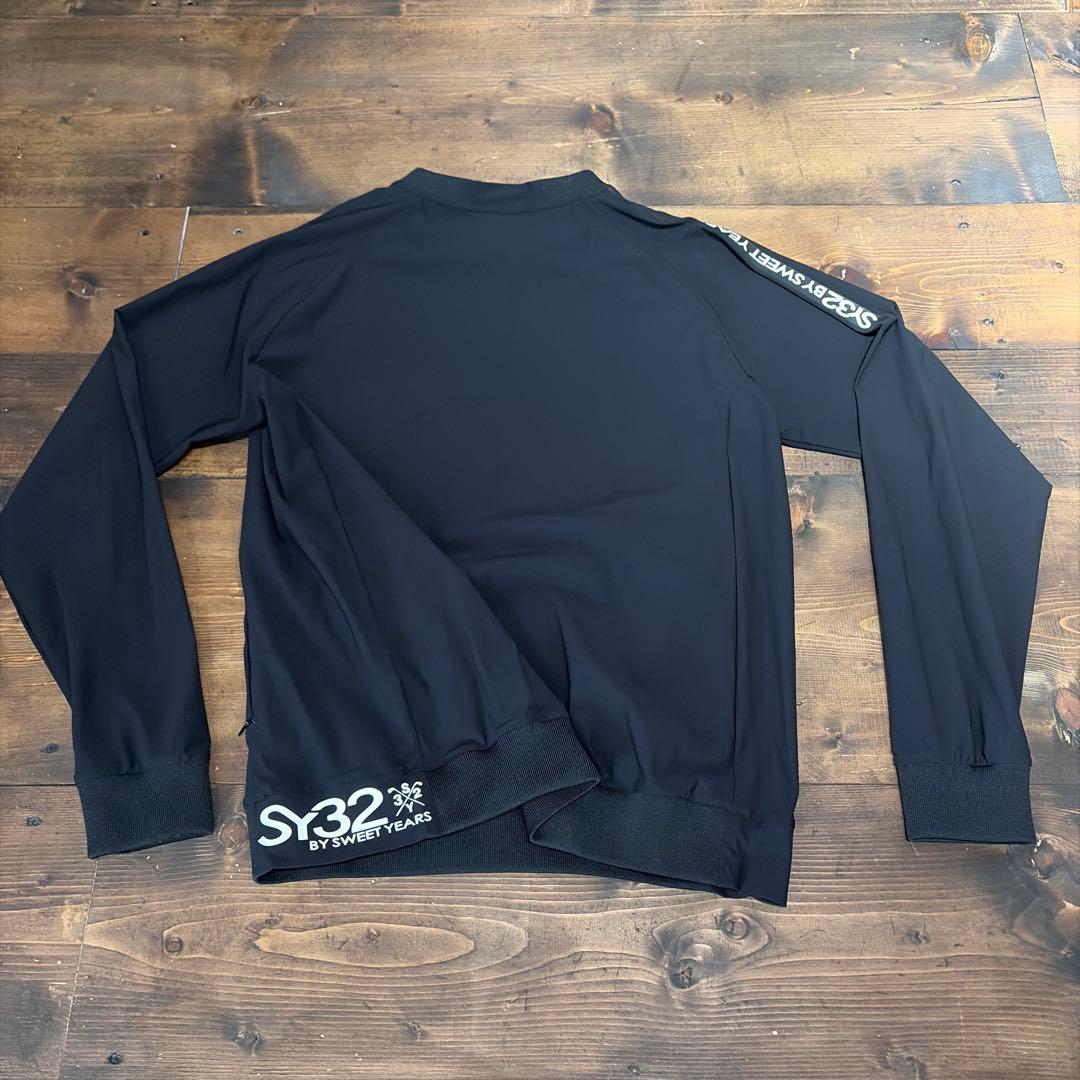 SY32 ブラック ナイロン　XL ゴルフ　アウター