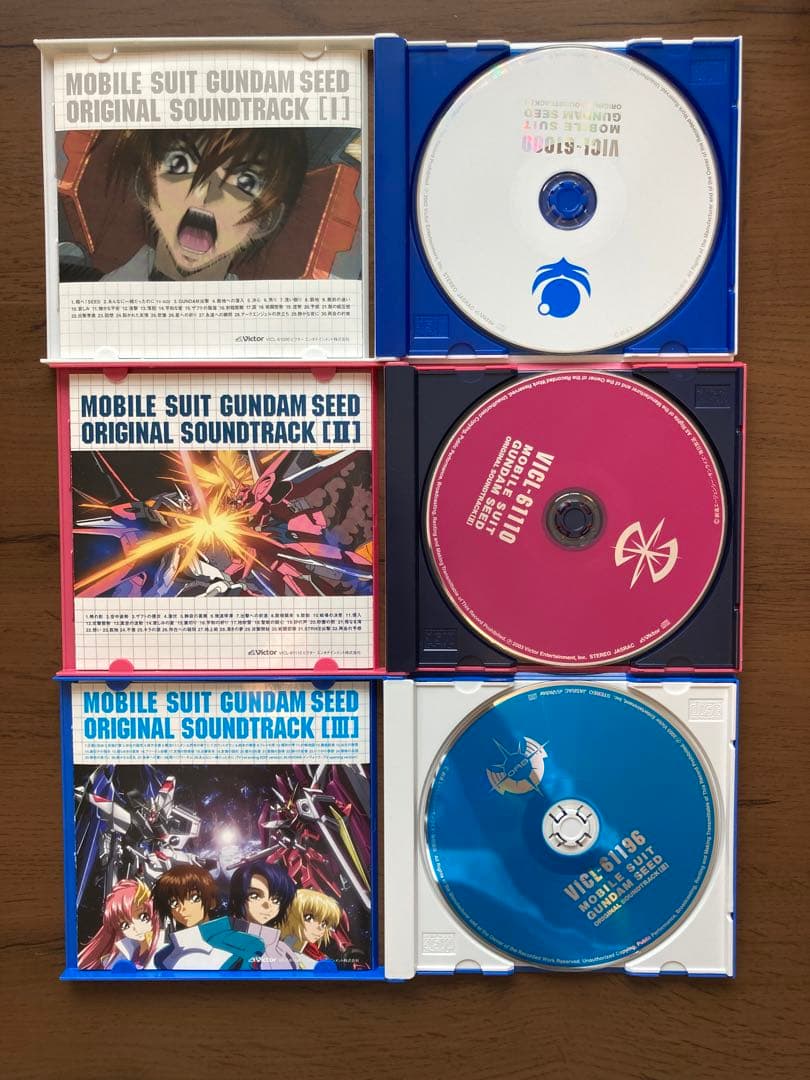 「機動戦士ガンダムSEED/DESTINY サントラ8枚セット