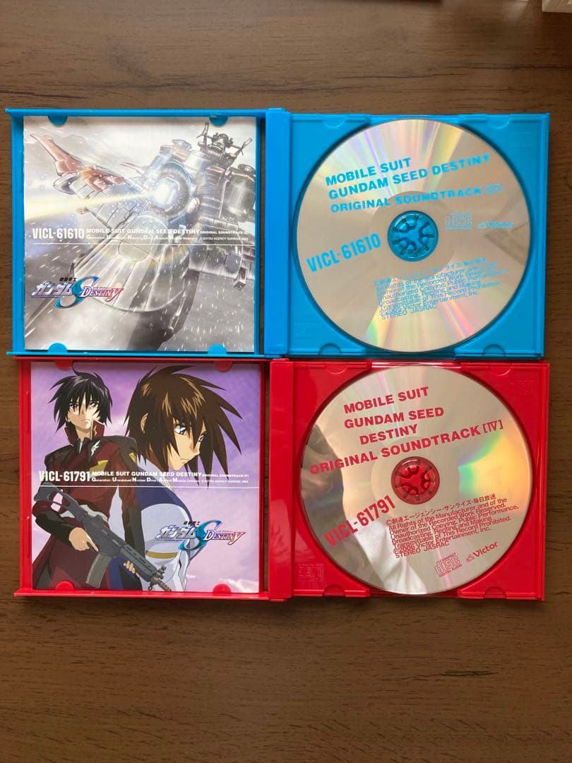 「機動戦士ガンダムSEED/DESTINY サントラ8枚セット
