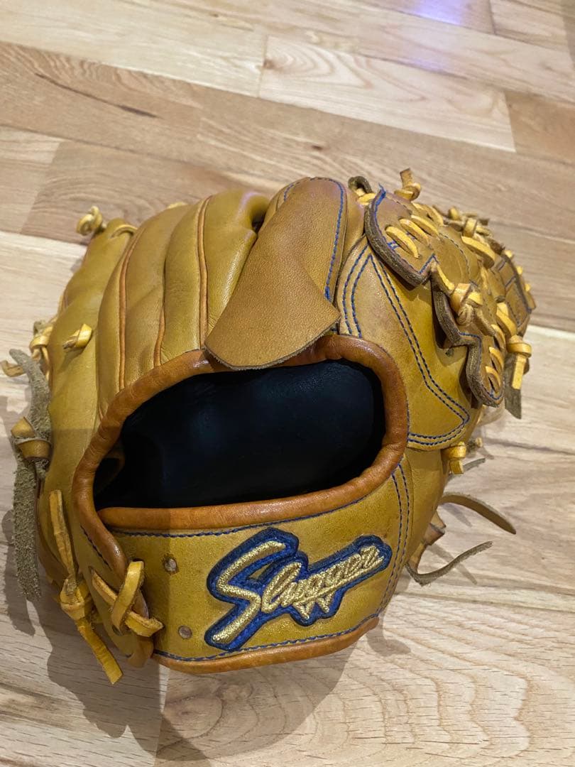 slugger 軟式グローブ 黄色