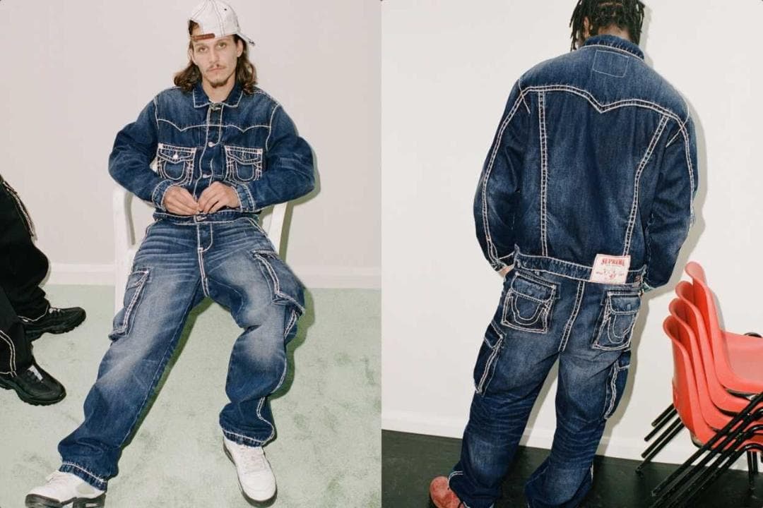 Supreme × True Religion デニムジャケット 21FW 青