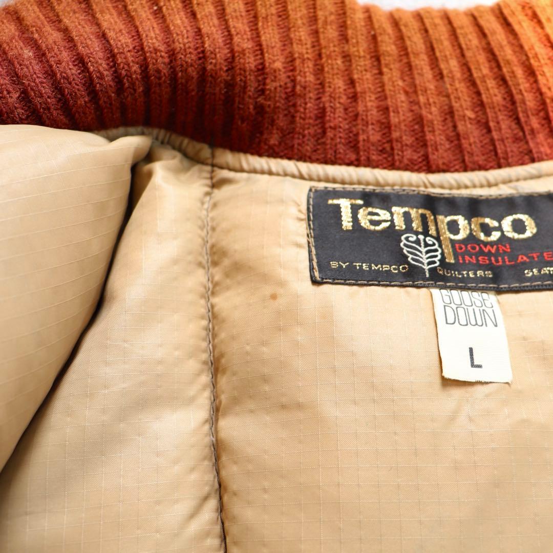 USA製 60s 70s Tempco テンプコ ラルフローレン ダウンベスト