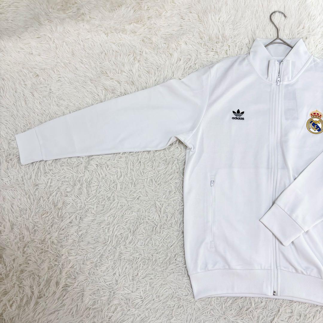 未使用級　adidas レアルマドリード　トレフォイル　トラックジャケット2XL