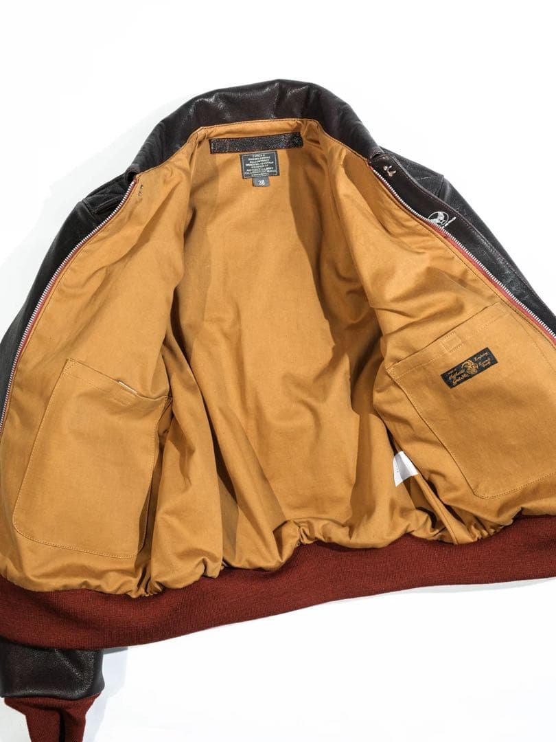 REALSIMONS A-2フライトジャケットLサイズゴートスキン18775新品