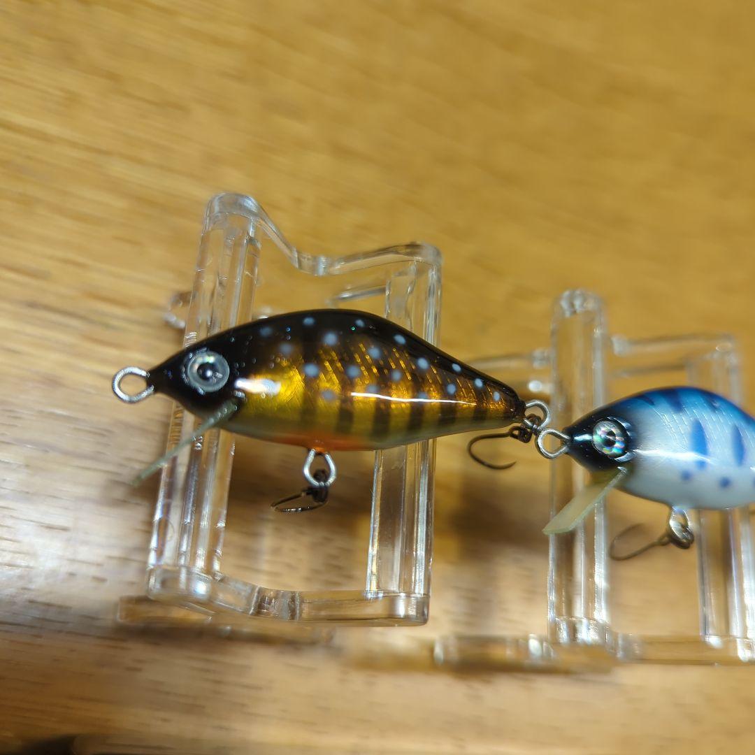エゴイスト リーフ ハンドメイドミノー 2色セット