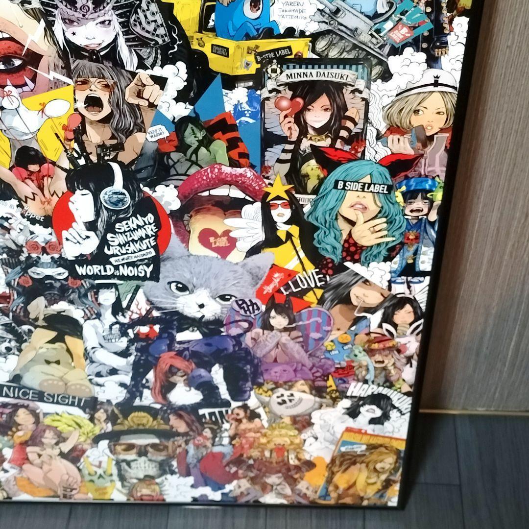 【額付き】B-SIDELABEL jbstyle作画 A1ポスター アート