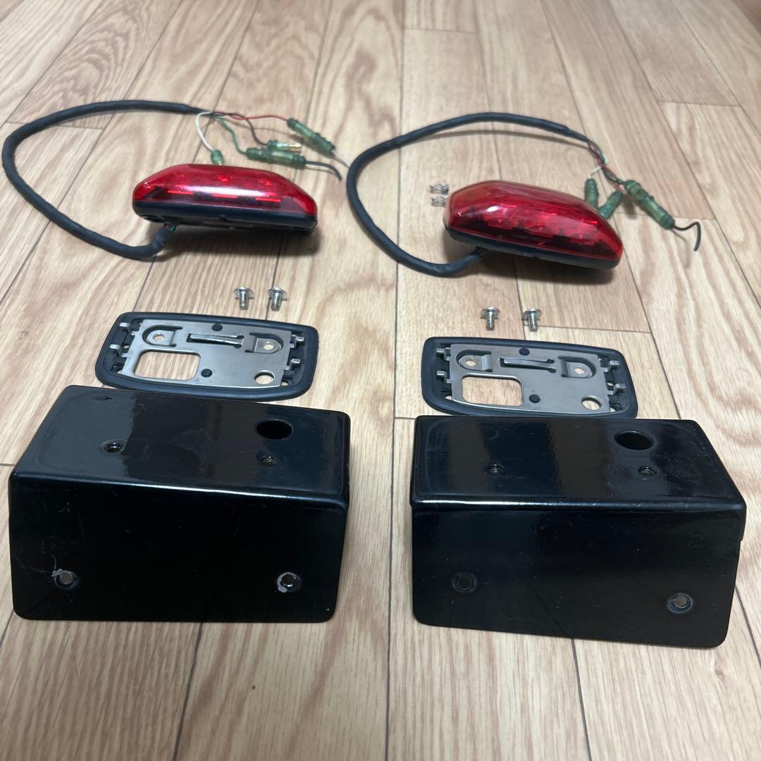 パトライト LED補助警告灯 LP3-M1-R 取付ステー付き 計2点