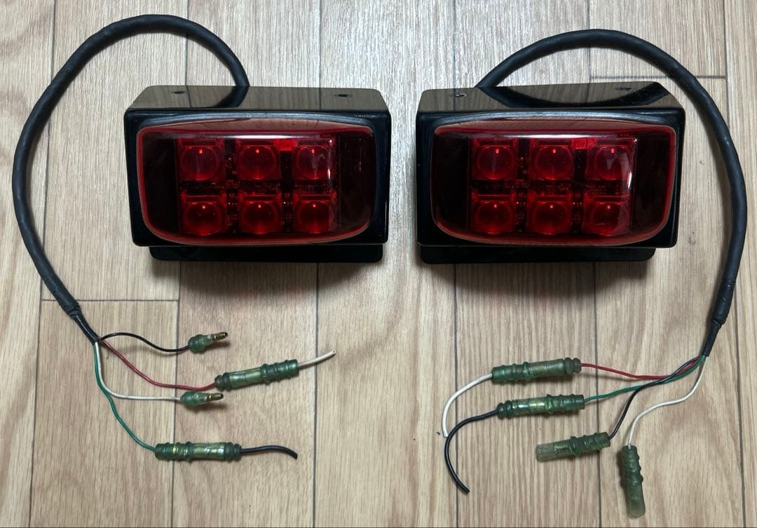 パトライト LED補助警告灯 LP3-M1-R 取付ステー付き 計2点