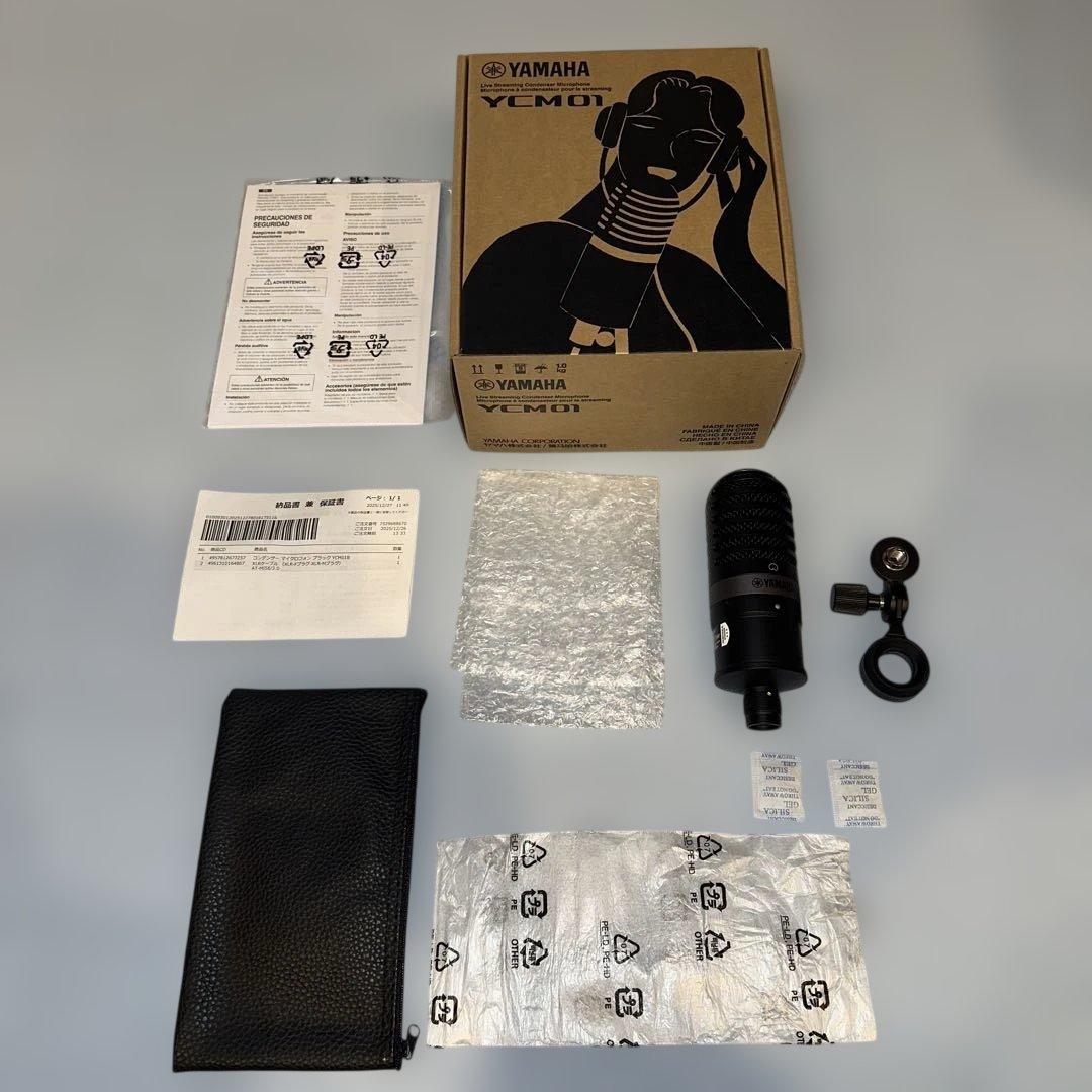 【美品】【保証あり】【XLRケーブル付き】ヤマハ　YCM01