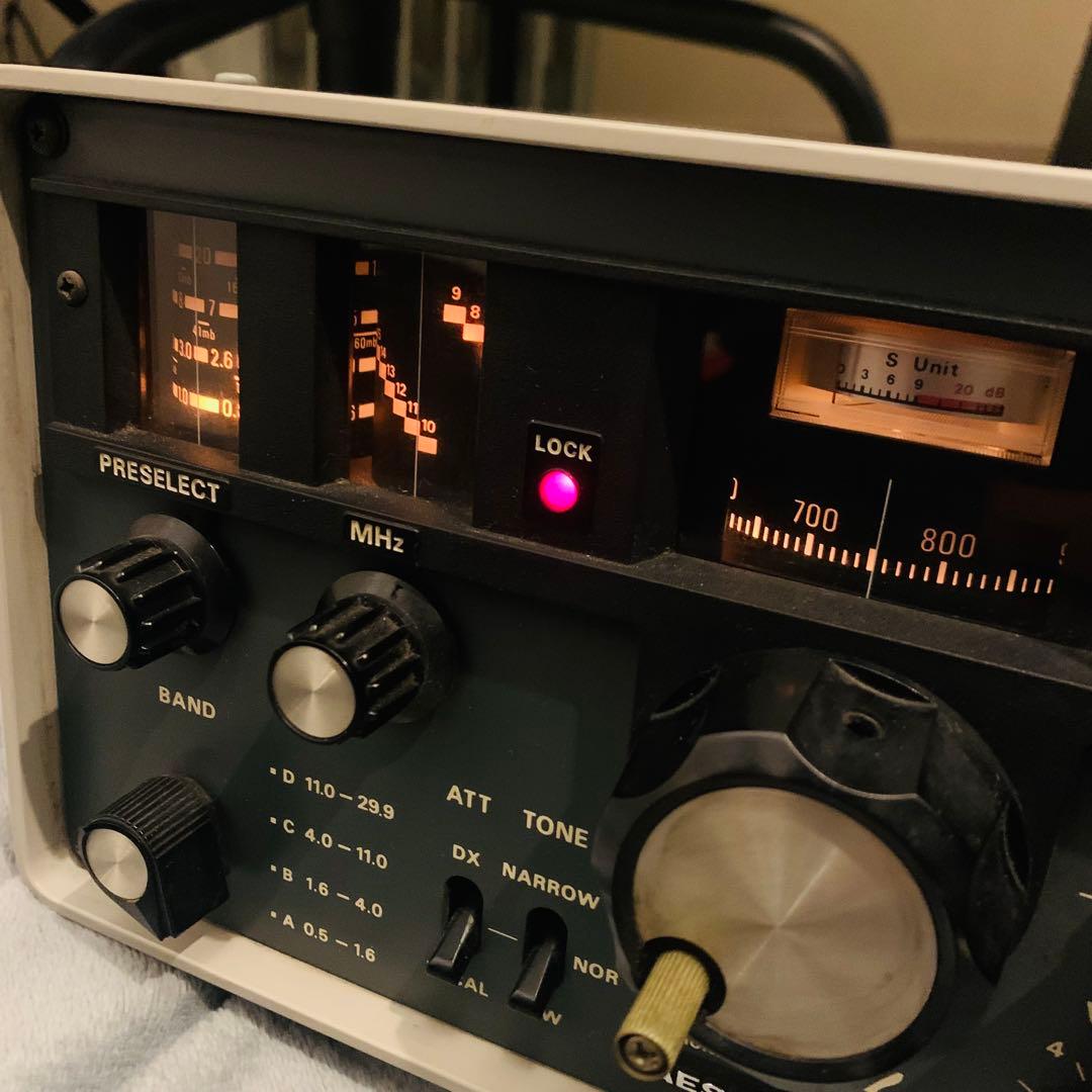 YAESU ヤエス FRG-7 通信型受信機 BCLラジオ ヴィンテージ