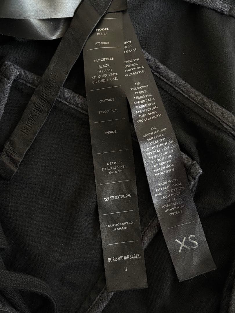 美品BORIS BIDJAN SABERI P14.SF FTS10001 XS