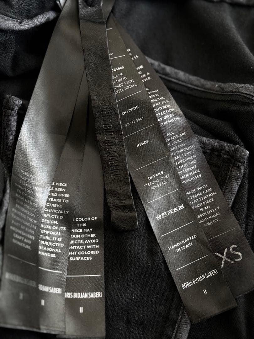 美品BORIS BIDJAN SABERI P14.SF FTS10001 XS