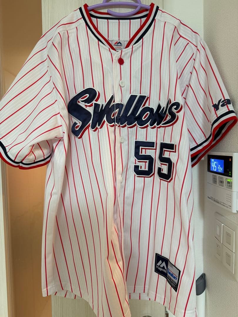 ヤクルトスワローズ　ユニフォーム 55番 Lサイズ　村上宗隆