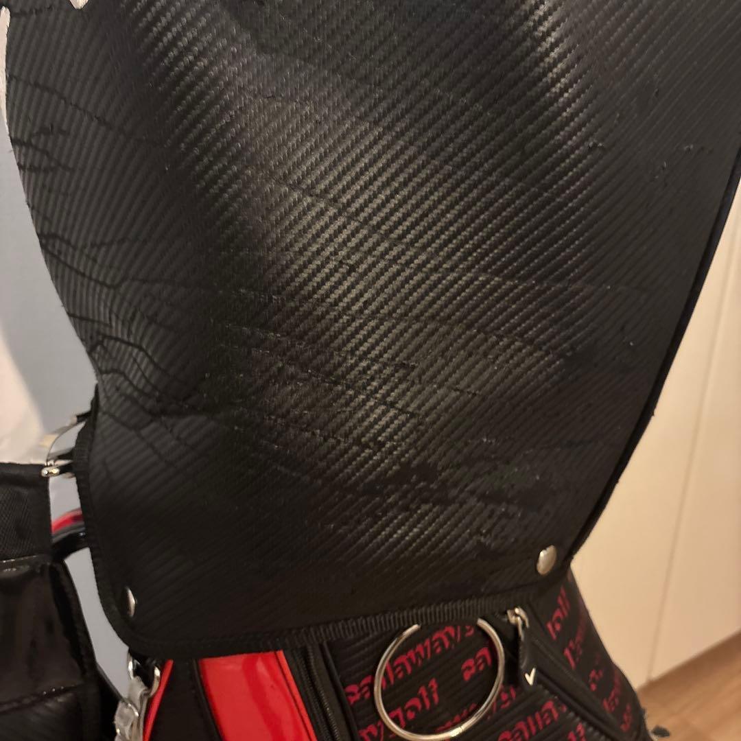 Callaway キャディバッグ 黒 赤
