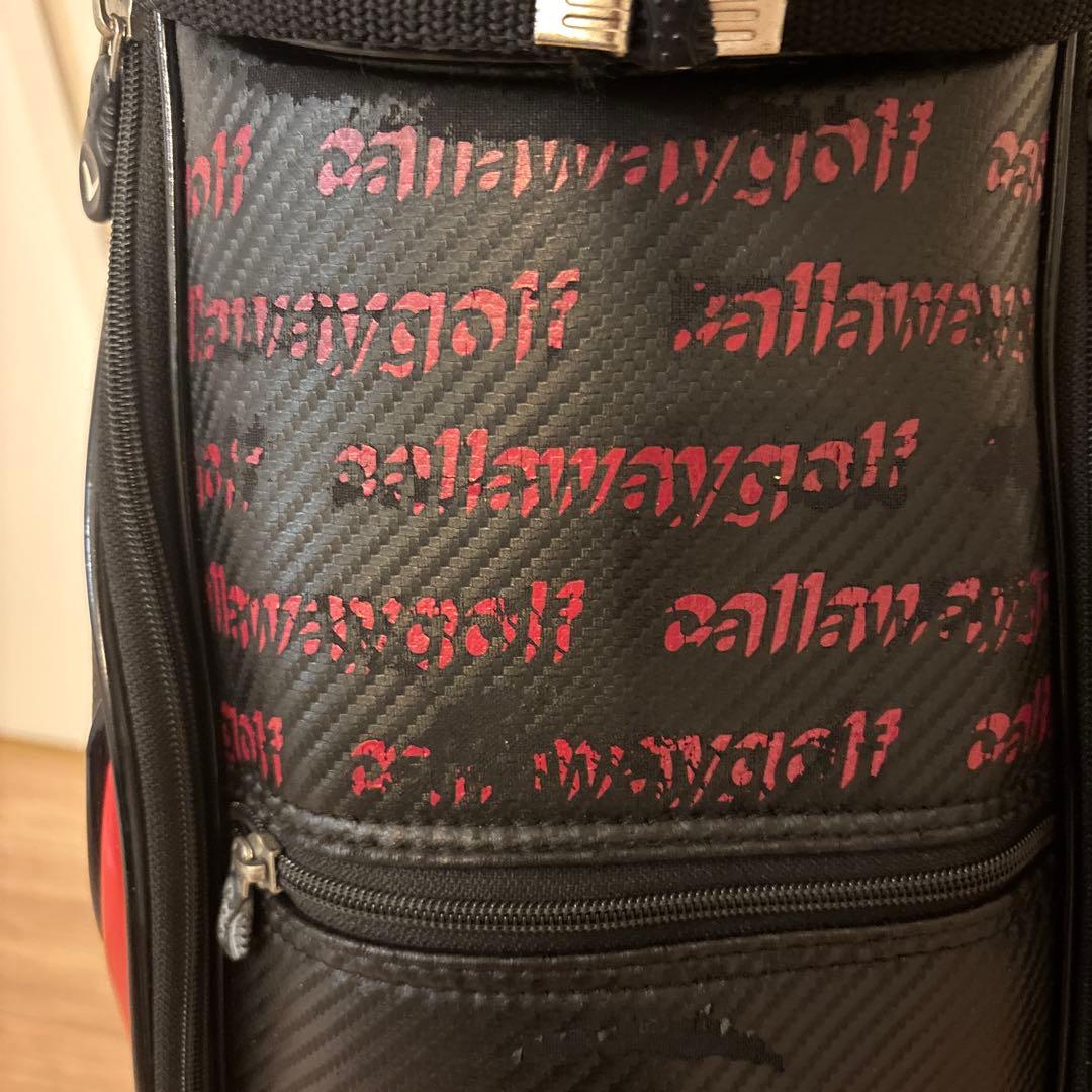 Callaway キャディバッグ 黒 赤