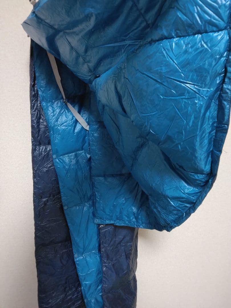 [美品]　800FP　ダウン スリーピングラップ #5 ロング　モンベル