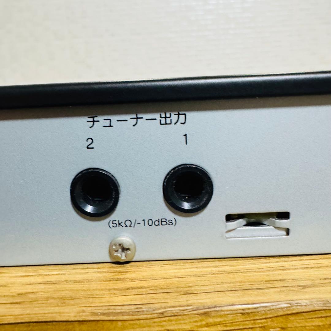 電源確認◎ JVC 800帯 ワイヤレス受信機 チューナー WT-902-B