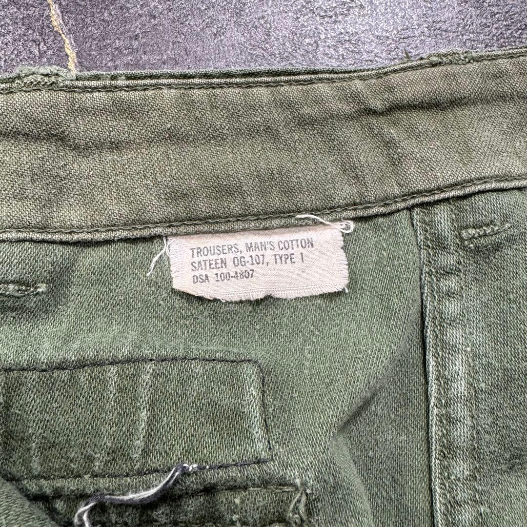 70s army Baker pants og-107ミリタリーベイカーパンツ