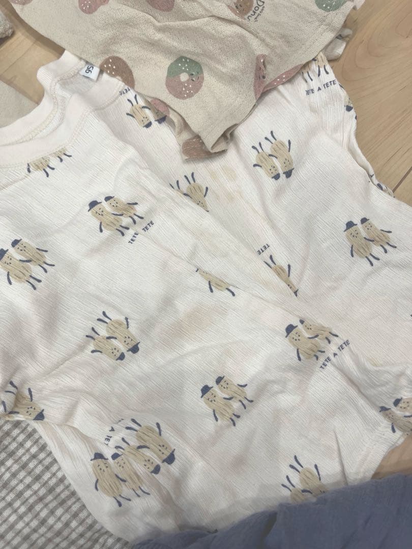 テータテート　淡色系　ベビー夏服　まとめ売り　90