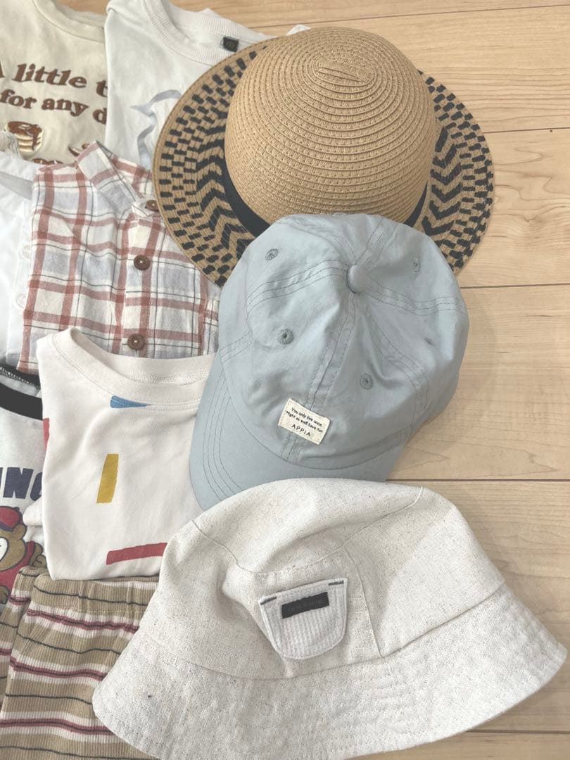 テータテート　淡色系　ベビー夏服　まとめ売り　90