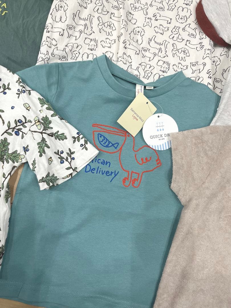 テータテート　淡色系　ベビー夏服　まとめ売り　90
