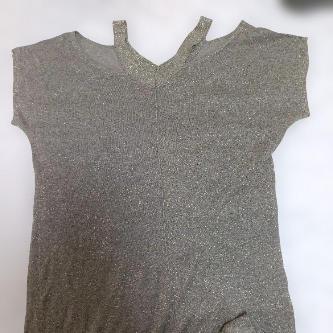 ワンピース AMERI SHINE SET KNIT DRESS