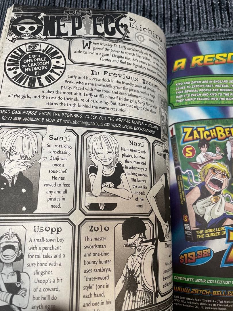 週刊少年ジャンプ　アメリカ版　JUMP 2006年　ワンピース　付録付き　希少