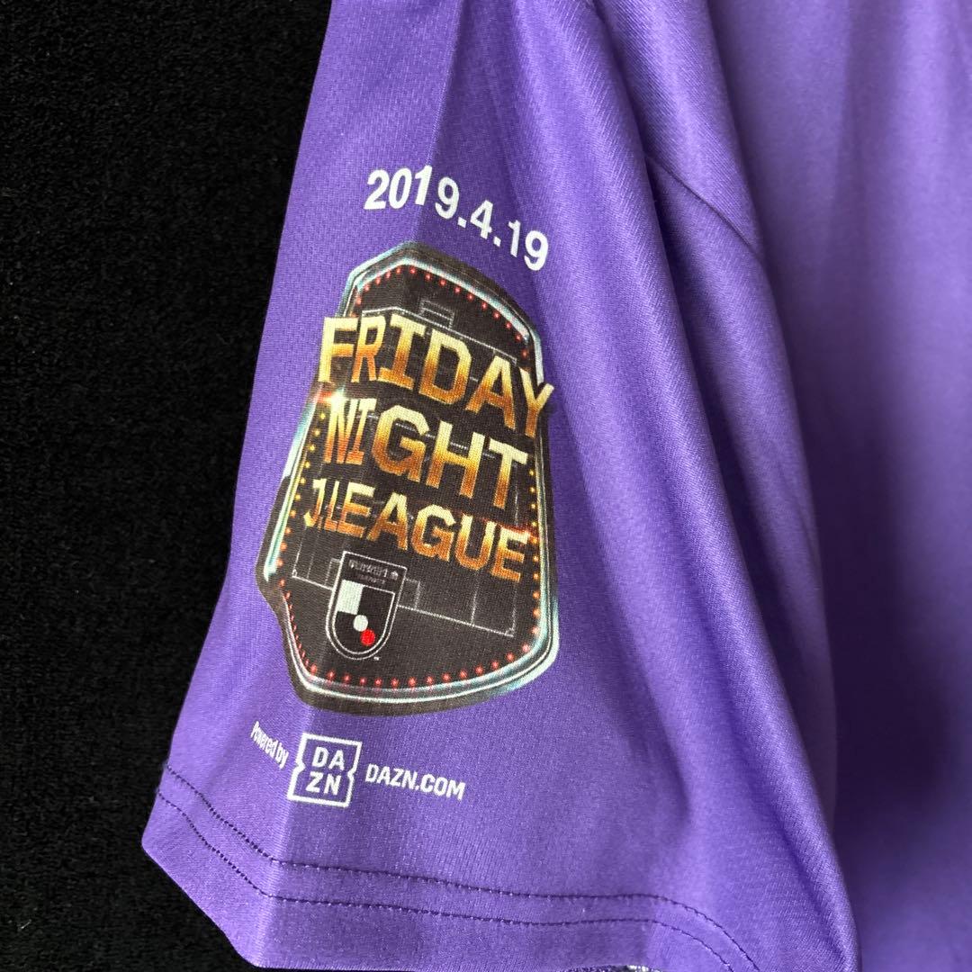 サンフレッチェ 応援シャツ DAZNロゴ入り ベースボールシャツ　2019年