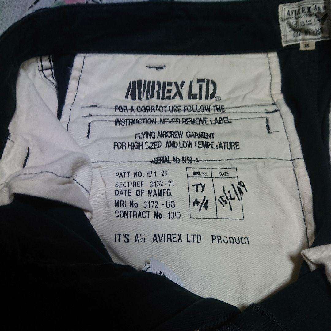 AVIREX アヴィレックス カーゴパンツ ミリタリー ブラック USサイズ M