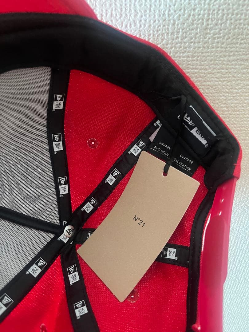 N°21 エンゼルス NEW ERA キャップ レッド