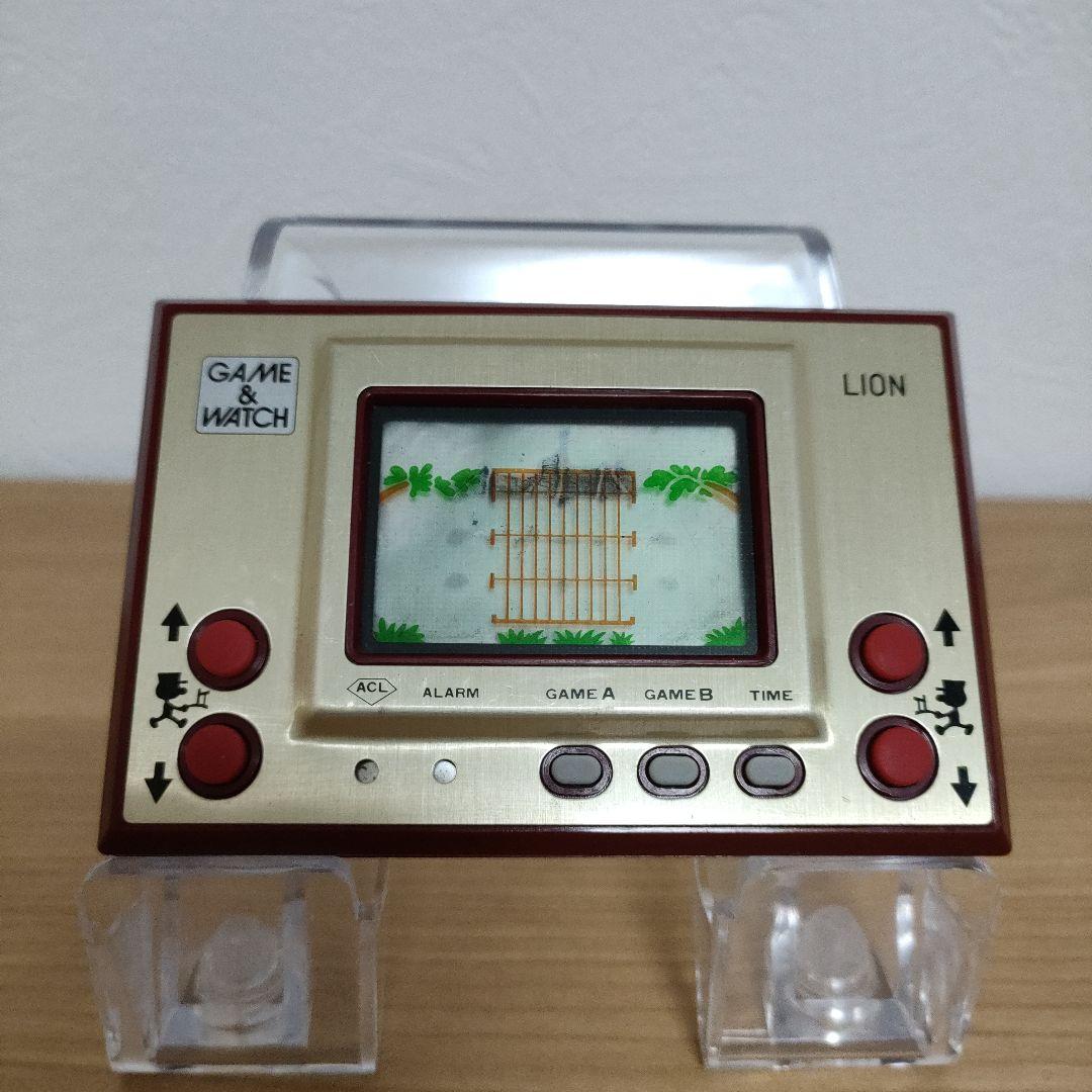 ゲーム＆ウォッチ 　ライオン　ニンテンドー　任天堂　メンテナンス済み