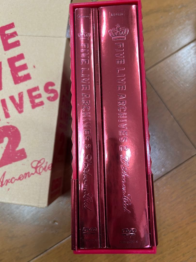 FIVE LIVE ARCHIVES 2 DVD 2枚組 完全生産限定盤