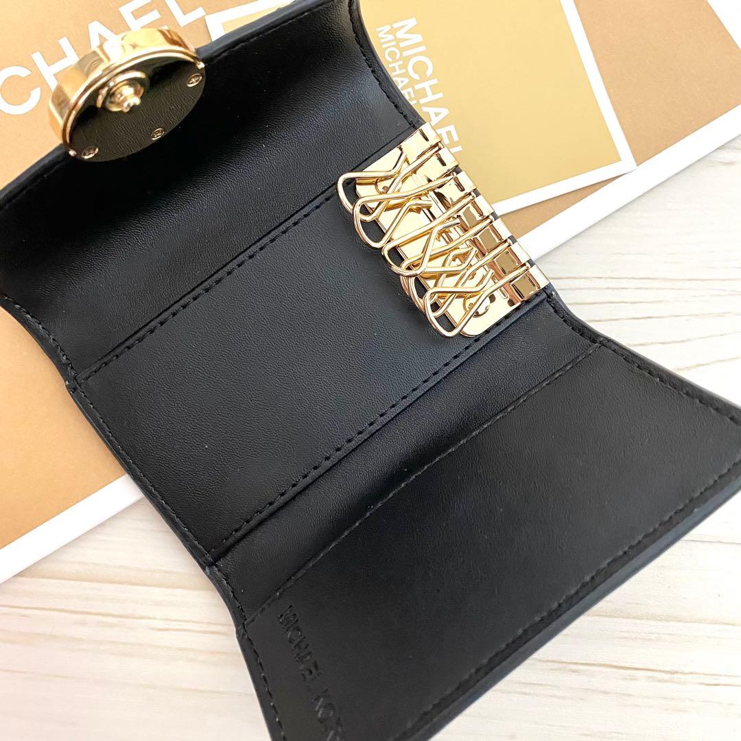 新品 MICHAEL KORS マイケルコース キーケース ブラック