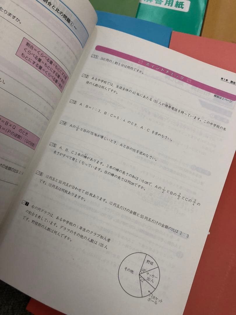 四谷大塚　四科のまとめ　国算理社　中古　書き込み解答ほぼ無し　２０２４年使用版