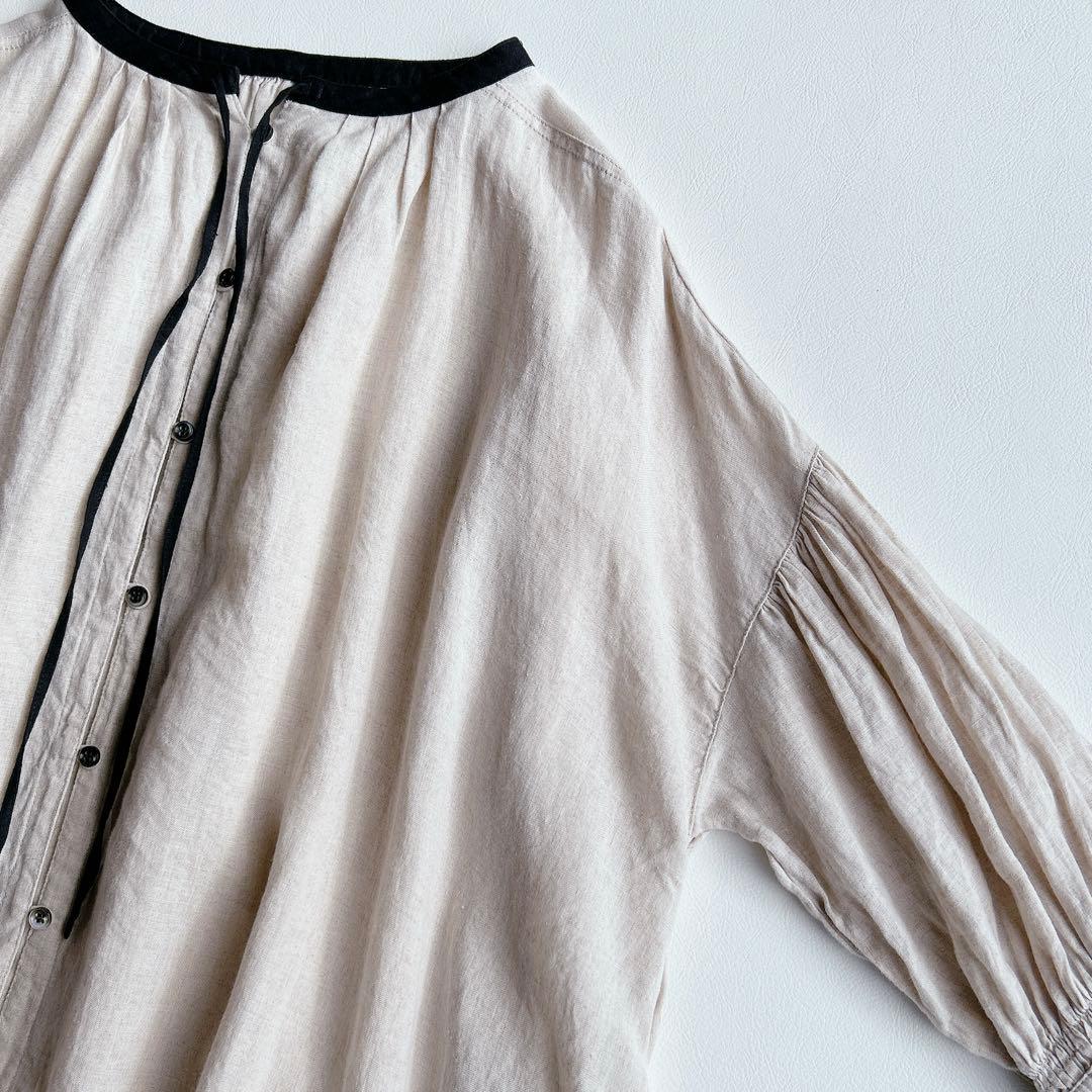 nest Robe ネストローブ ⿻ リネン スモックドレス ワンピース 春