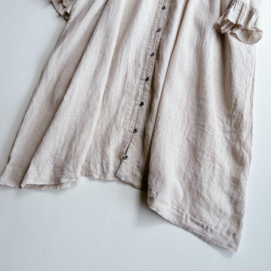 nest Robe ネストローブ ⿻ リネン スモックドレス ワンピース 春