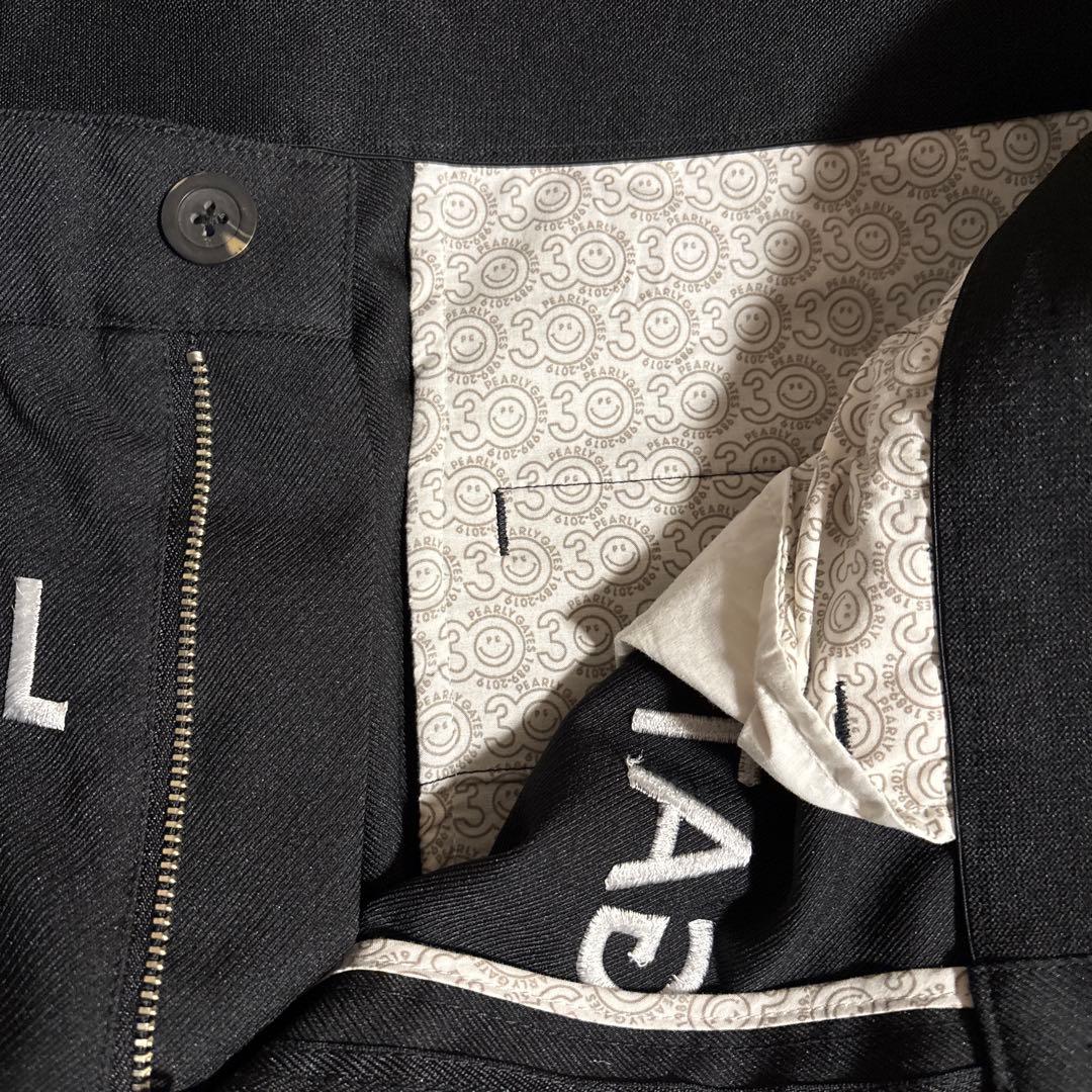 【美品】PEARL Y GATES ブラックパンツ