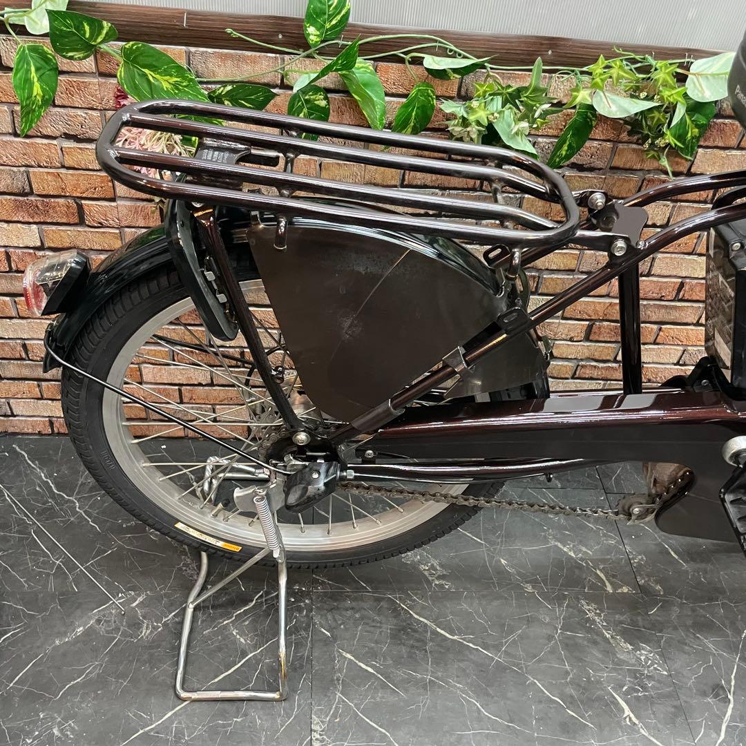 【78】子供乗せ電動自転車 Panasonic Gyutto ブラウン